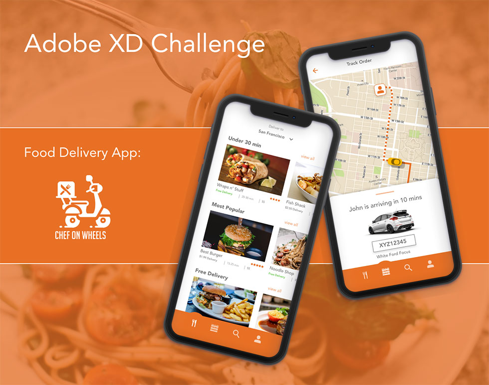 Chef on Wheels Mobile App Protoype